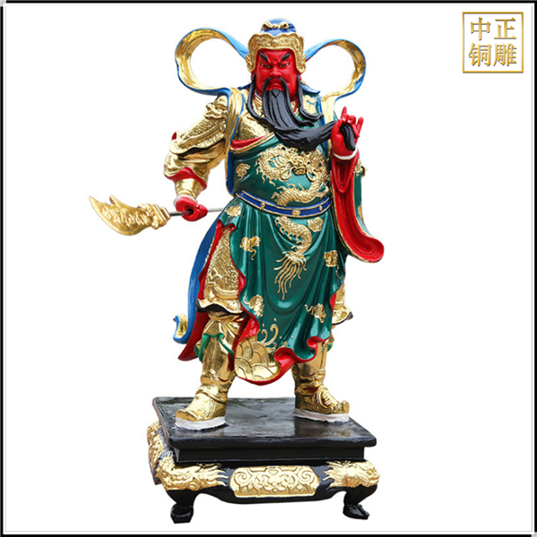 客廳銅關公像擺件鑄造.jpg 客廳銅關公像擺件鑄造.jpg
