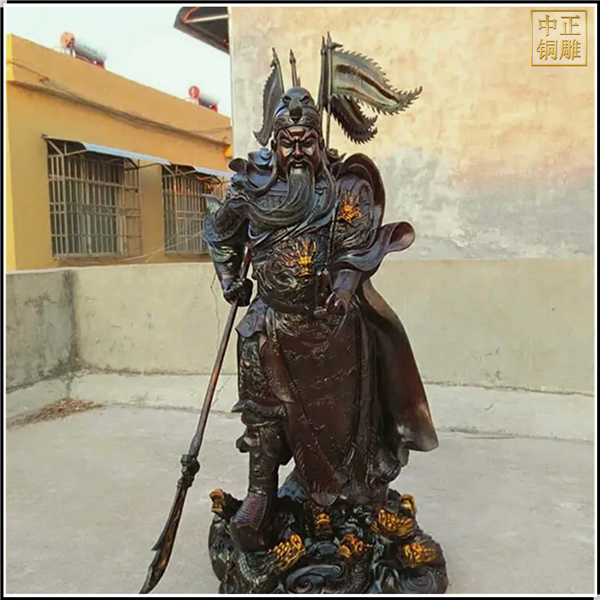 提刀向下九龍關公像制作.jpg 提刀向下九龍關公像制作.jpg